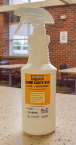 Bottle of Tiger Paw Hand Sanitizer