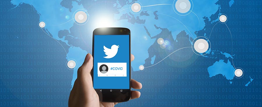 Researchers are using Twitter to track COVID-19.