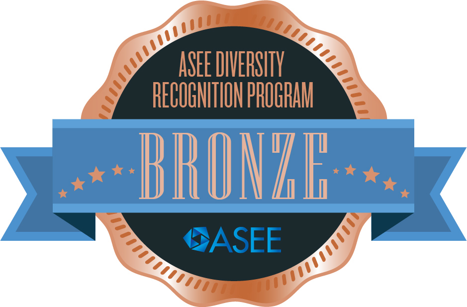 ASEE Diversity Recognition Program bronze badge.