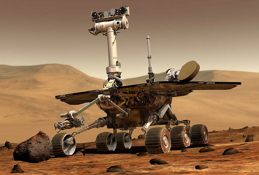 Rover on Mars