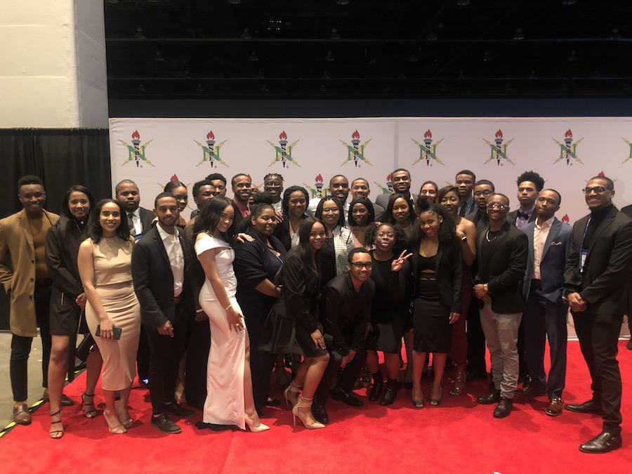 Members of NSBE who went to Detroit for the 45th Annual NSBE Convention.