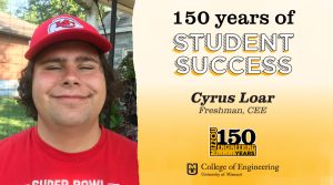 Cyrus Loar - 150 Years of Student Success
