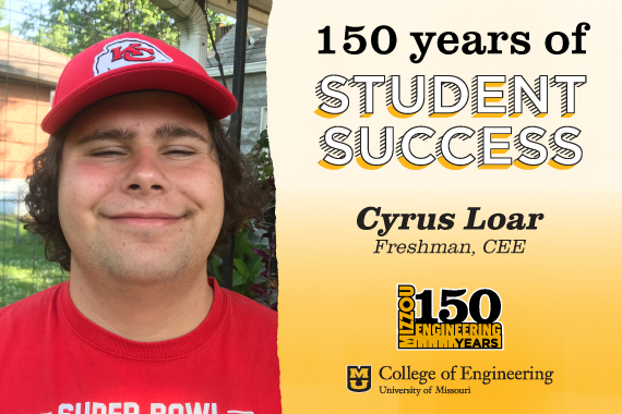 Cyrus Loar - 150 Years of Student Success