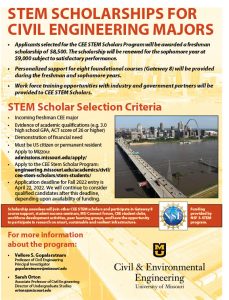 STEM Scholars flyer