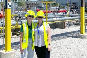 Elly Smith (left) is conducting an internship at Ameren. (Pictured right is Emily Kloeppel, a senior IMSE student at Mizzou)