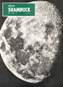 Missouri Shamrock cover features moon