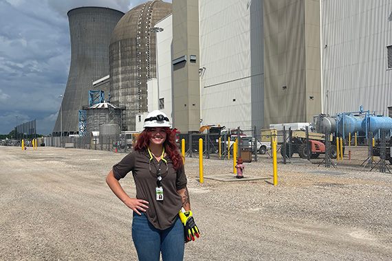 Ashley Cates is conducting an internship with Ameren.