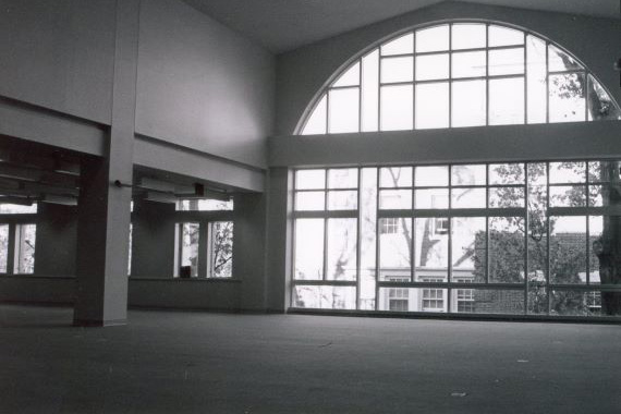 The information commons and library in the new engineering Laboratory and Classroom Building was 2.5 times the size of the previous library.