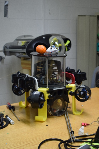 Jelly, the current Mizzou Underwater Robotics Foundation robot