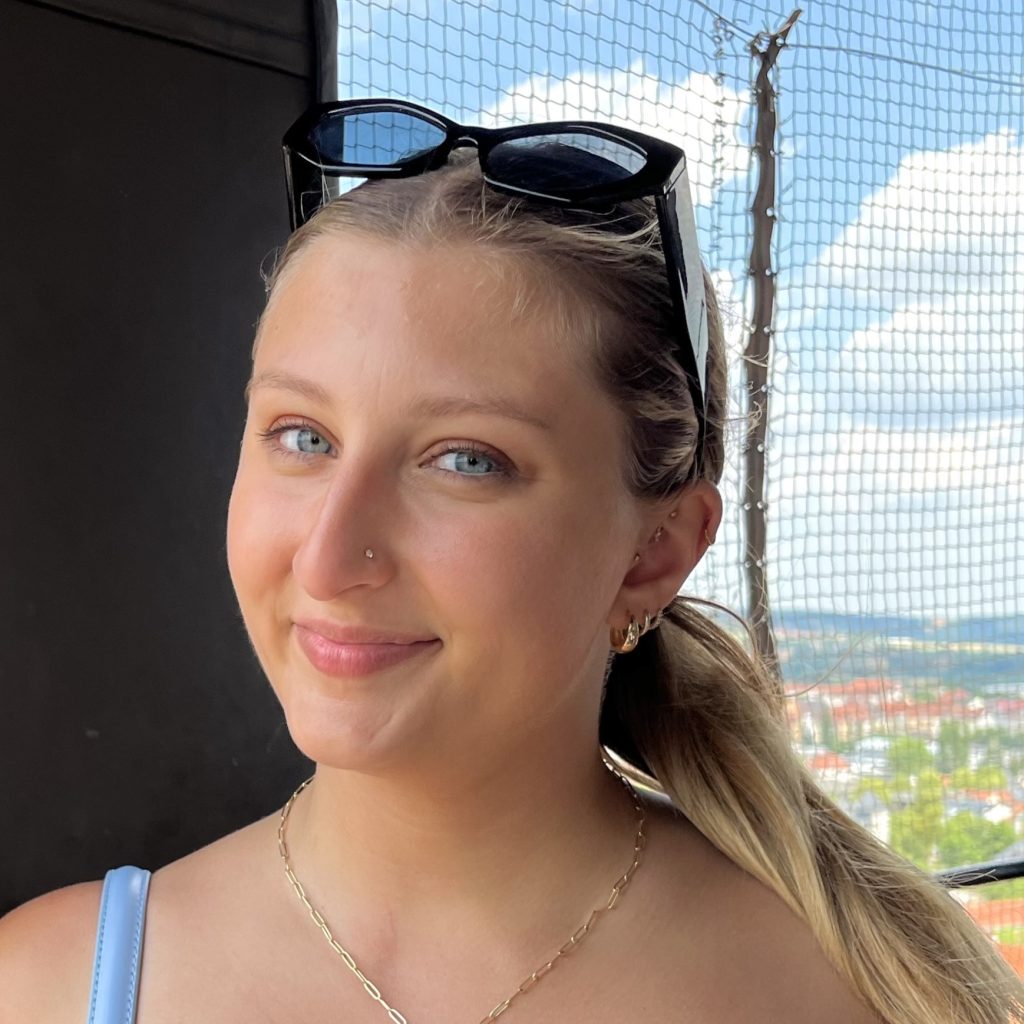 Jordyn Lodes während seines Auslandsstudiums