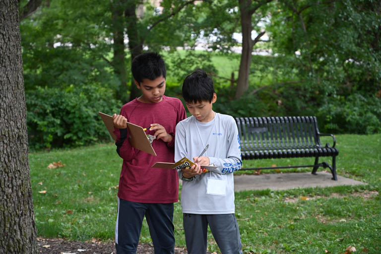 Geospatial summer camp activity