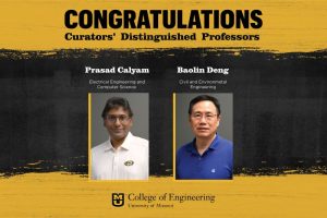 Congratulations Prasad Calyam and Baolin Deng, Curators' Distinguished Professors