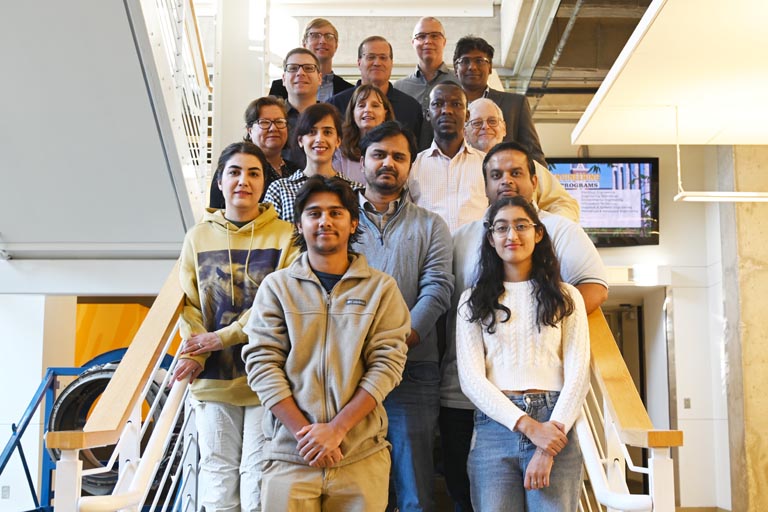 Matt Maschmann, Matthias Young, Sheila Grant, David Grant, James Keller, Filiz Bunyak and Prasad Calyam, as well as post-docs and students across departments