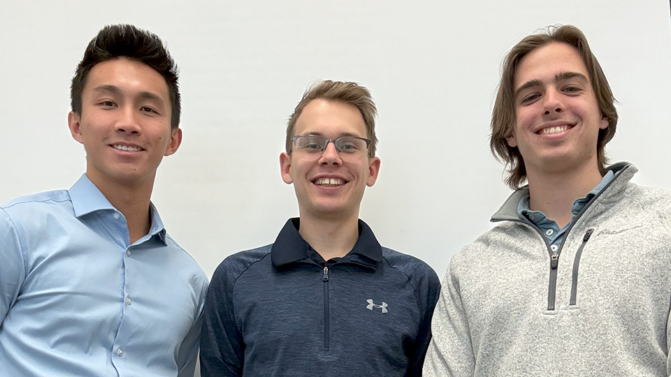 Computer science capstone group photo