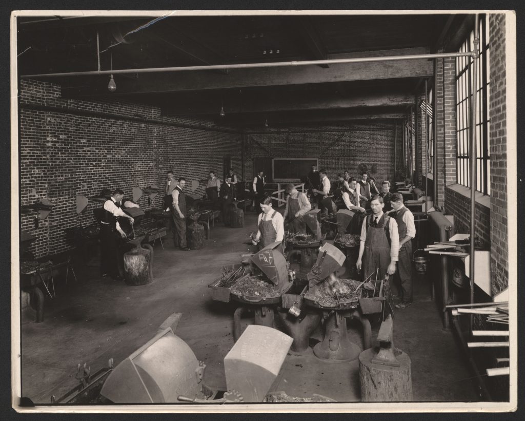 Industrial Engineering Classroom circa 1930. Photo from MOspace