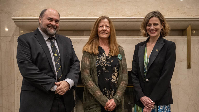 Bill Alkemeyer, Linda Jo Wright, Marisa Chrysochoou