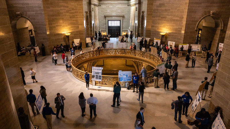 undergraduate research day at the capitol