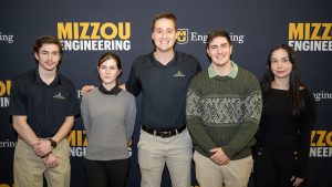 Gage Smith, Sarah Greenwood, Dane Bishop, Alexander Coker and Mel Nezirovic