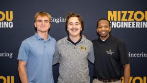 Caden Davis, Will Mastrantuono and Jason Williams