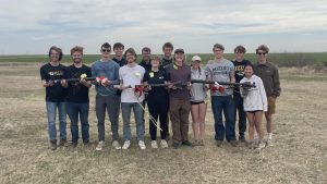 The Mizzou Space Program with their recovered rocket