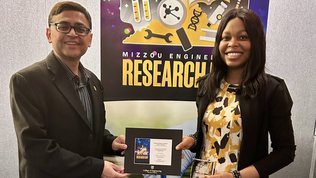 Ayanava Majumdar and Mildred Awakessien