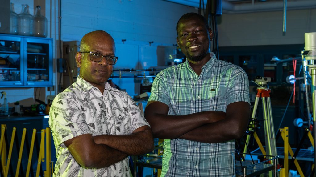 Noel Aloysius and Moussa Theodore Yatta