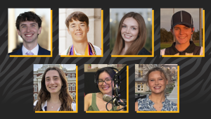 Josh Donaldson, Wyatt Carlson, Kayla Deuser, Sara Dodson, Katelyn Marquez, Kenzie McAllister, Liberty Stone