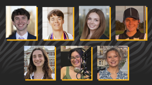 Josh Donaldson, Wyatt Carlson, Kayla Deuser, Sara Dodson, Katelynn Marquez, Kenzie McAllister, Liberty Stone