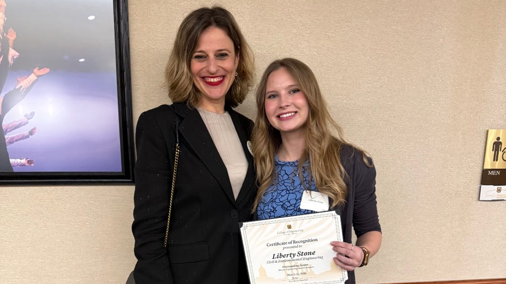 Marisa Chrysochoou and Liberty Stone