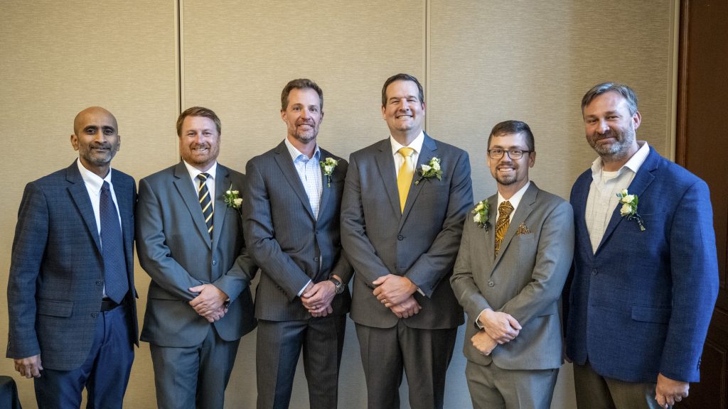 Praveen Edara, Daniel Roeger, David Hanigan, Seth Scheilz, Brandon Campbell and Matthew Eatherton
